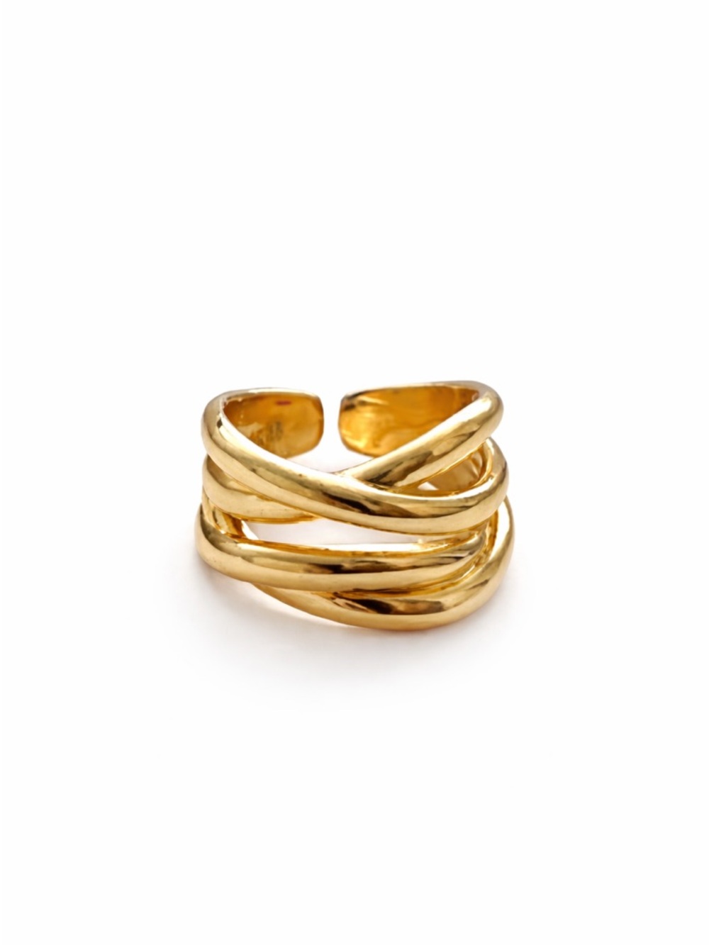 Elegant S925 Gold Ring